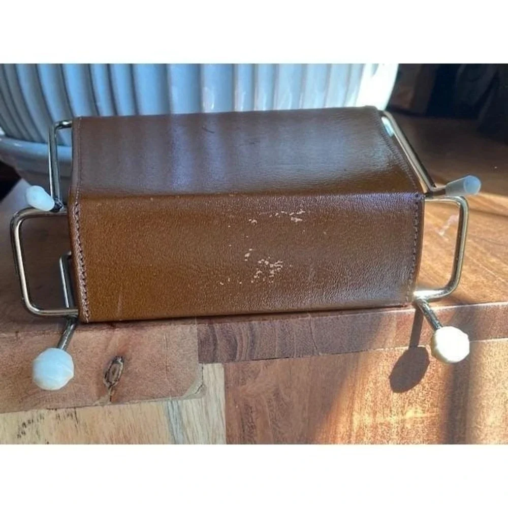 Chesterfield Australia Genuine Kangaroo Leather Letter Holder Vintage MidCentury